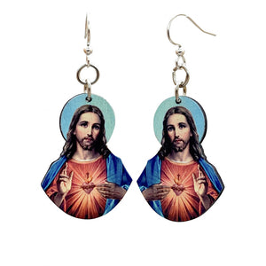 Jesus Earrings #T073