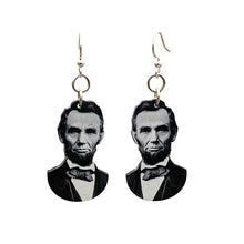 Load image into Gallery viewer, Abraham Lincoln Earrings #T098
