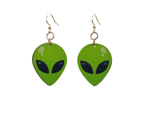 Alien Earrings #1253