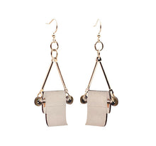 Load image into Gallery viewer, Toilet Paper Earrings # T147

